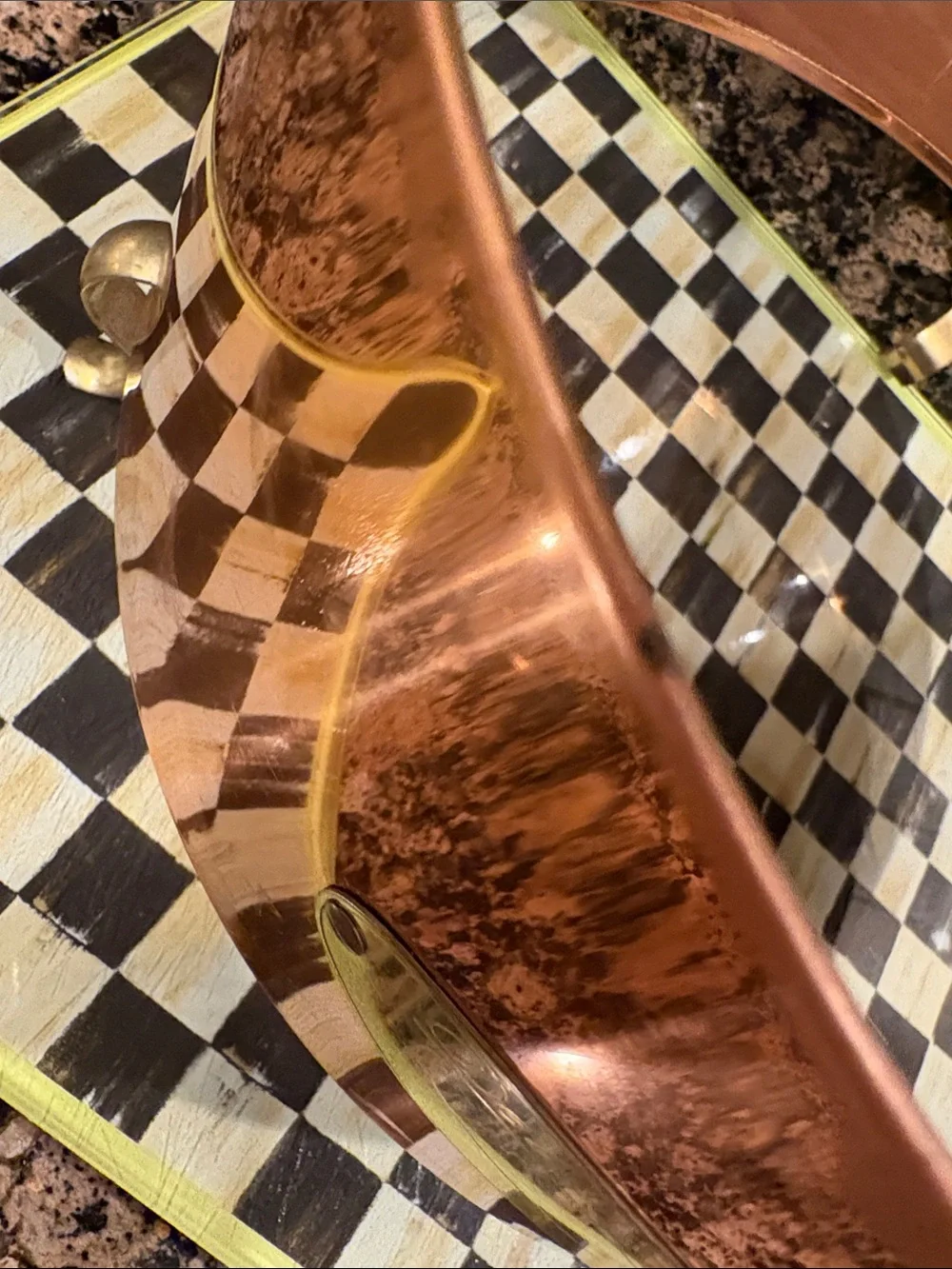 Vintage De la Cuisine Copper server